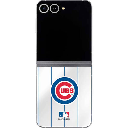 MLB Chicago Cubs Home Jersey Galaxy Z Flip6 Skin